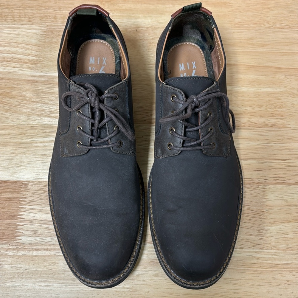 Mix No. 6 Men’s 6M-Uilleam Dress Shoe — Mocha — Size 10 M